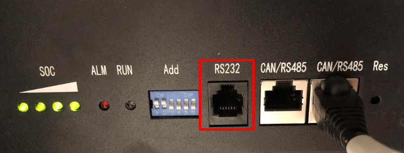 SunSynk SSLB ports