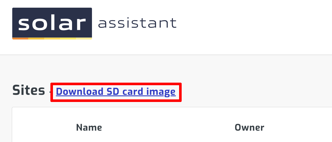 Download SolarAssistant