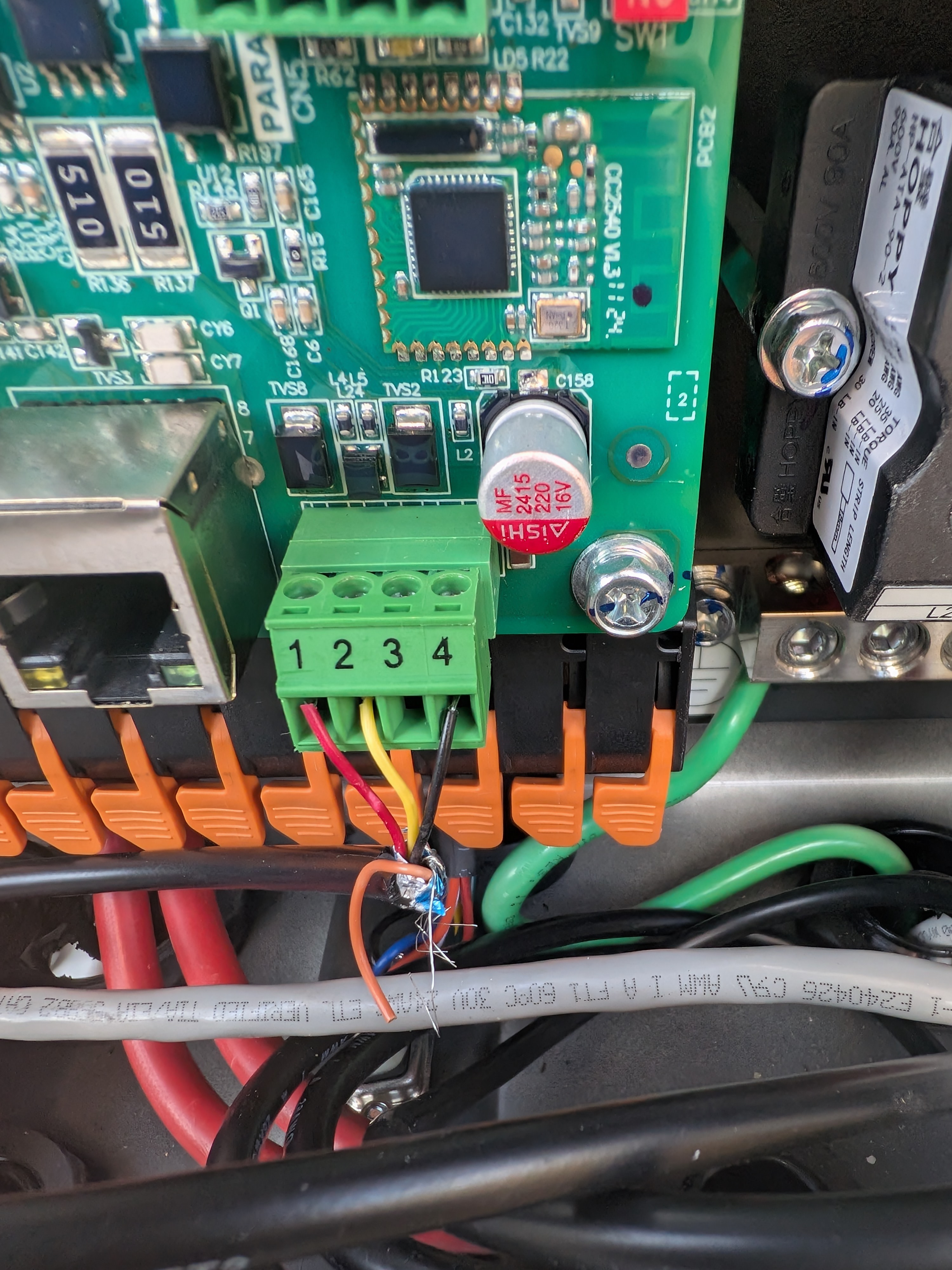 SGN RS485 Pins